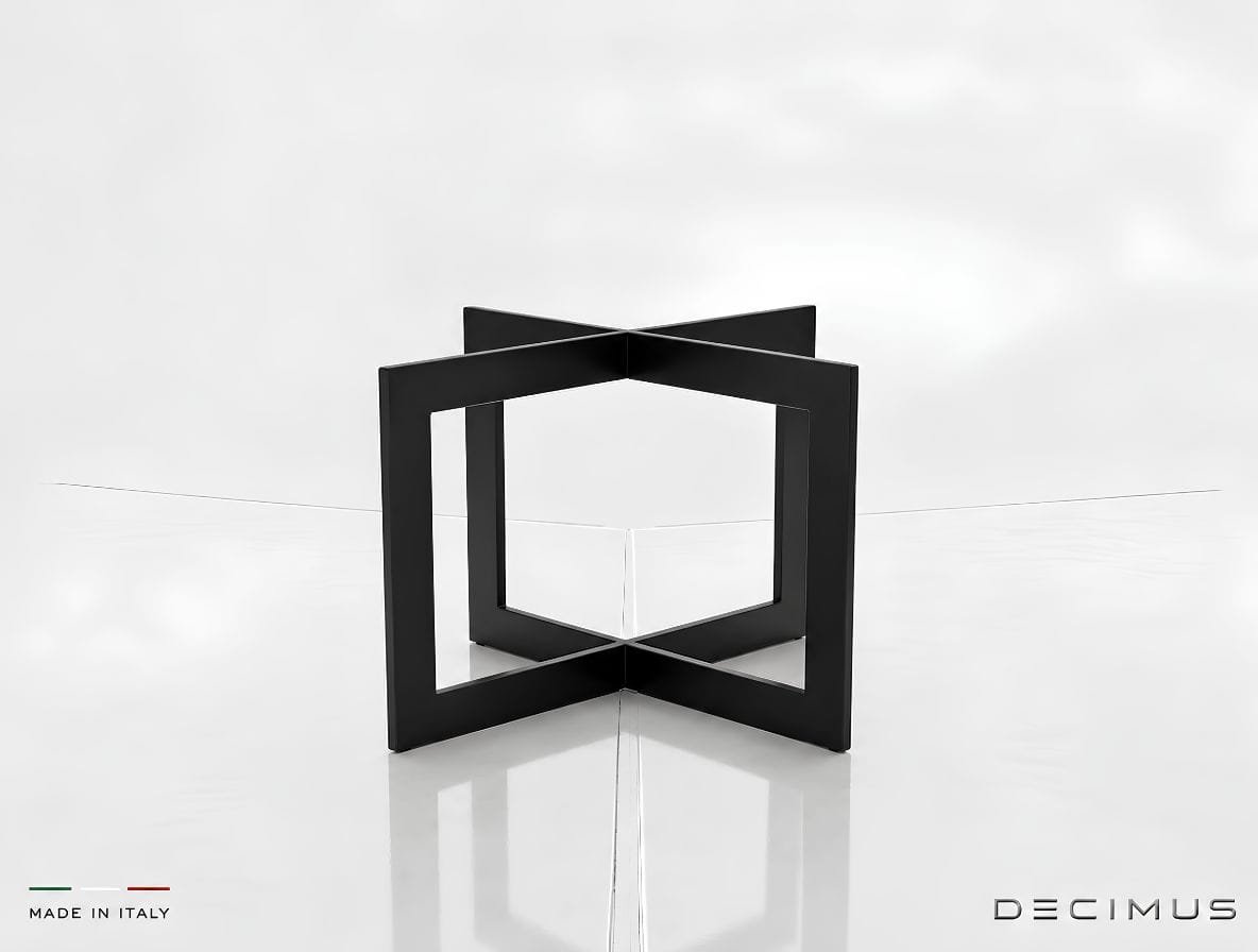 Base centrale Axis Decimus nera opaca