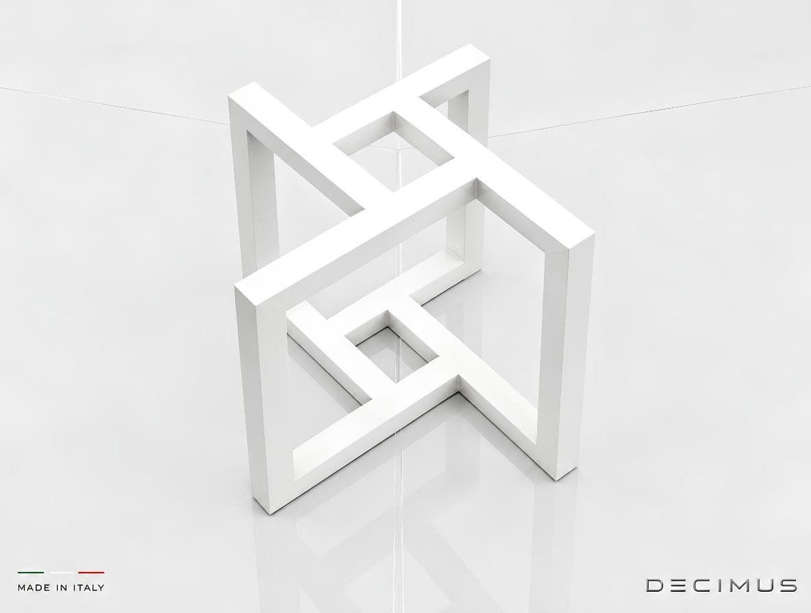 Base centrale in ferro Atrium Decimus